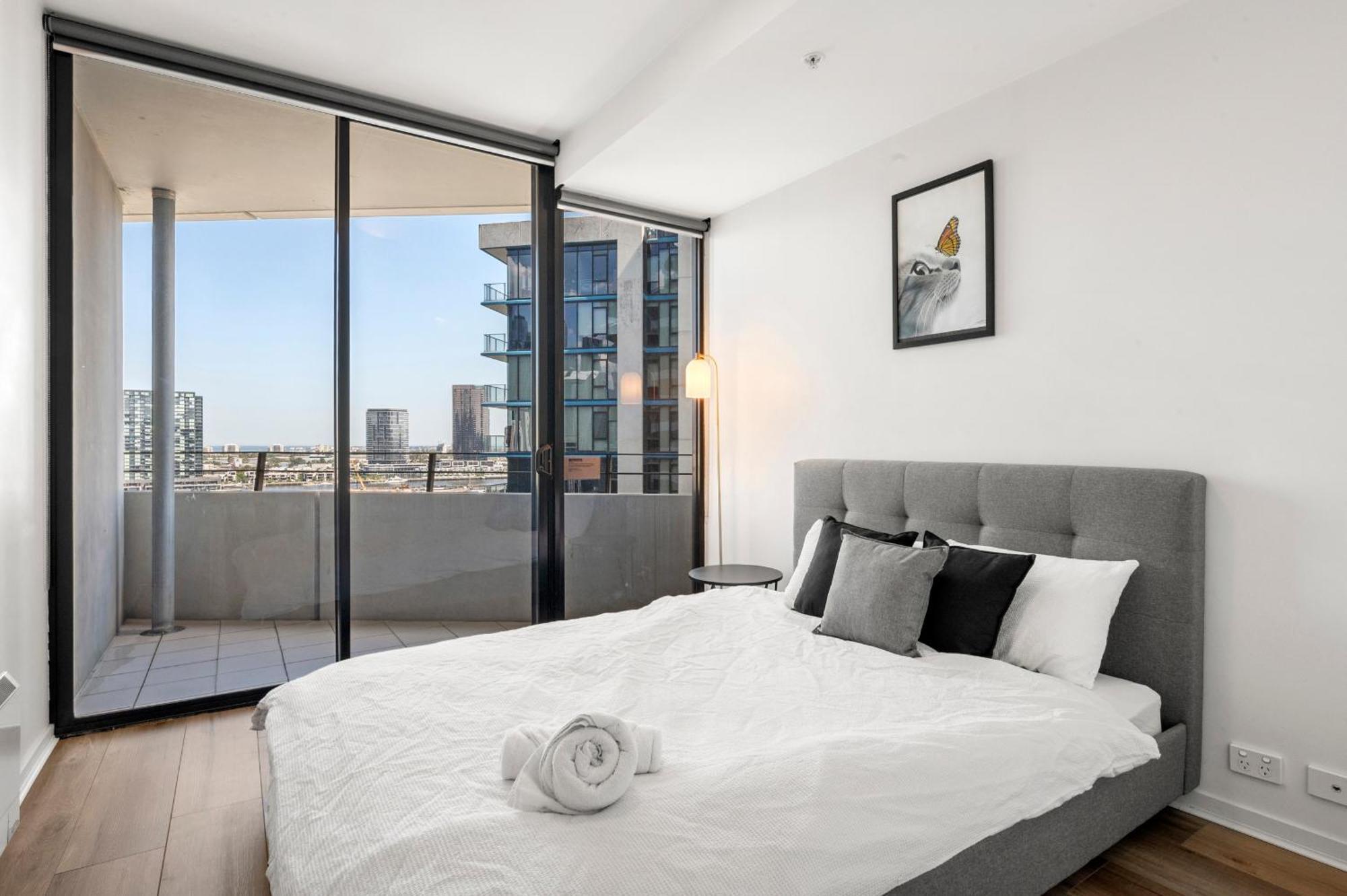 מלבורן Sea View, Gym & Pool, 2 Bedrooms 2 Bathrooms מראה חיצוני תמונה